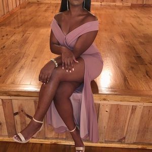 Lorena Off The Shoulder Gown